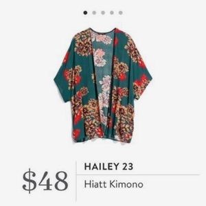 Hailey 23 Hiatt Open Kimono